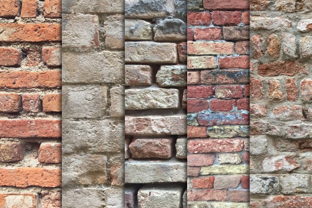 2 Old Brick Wall Textures Vol 2 x10 (1820)9